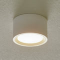 LED taklampe Fallon dimbar hvit Ø10 cm 2700K forfra