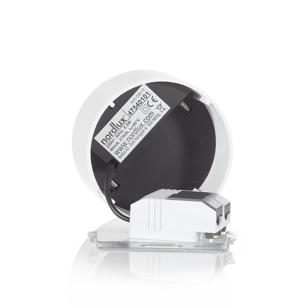 LED taklampe Fallon dimbar hvit Ø10 cm 2700K lysbilde