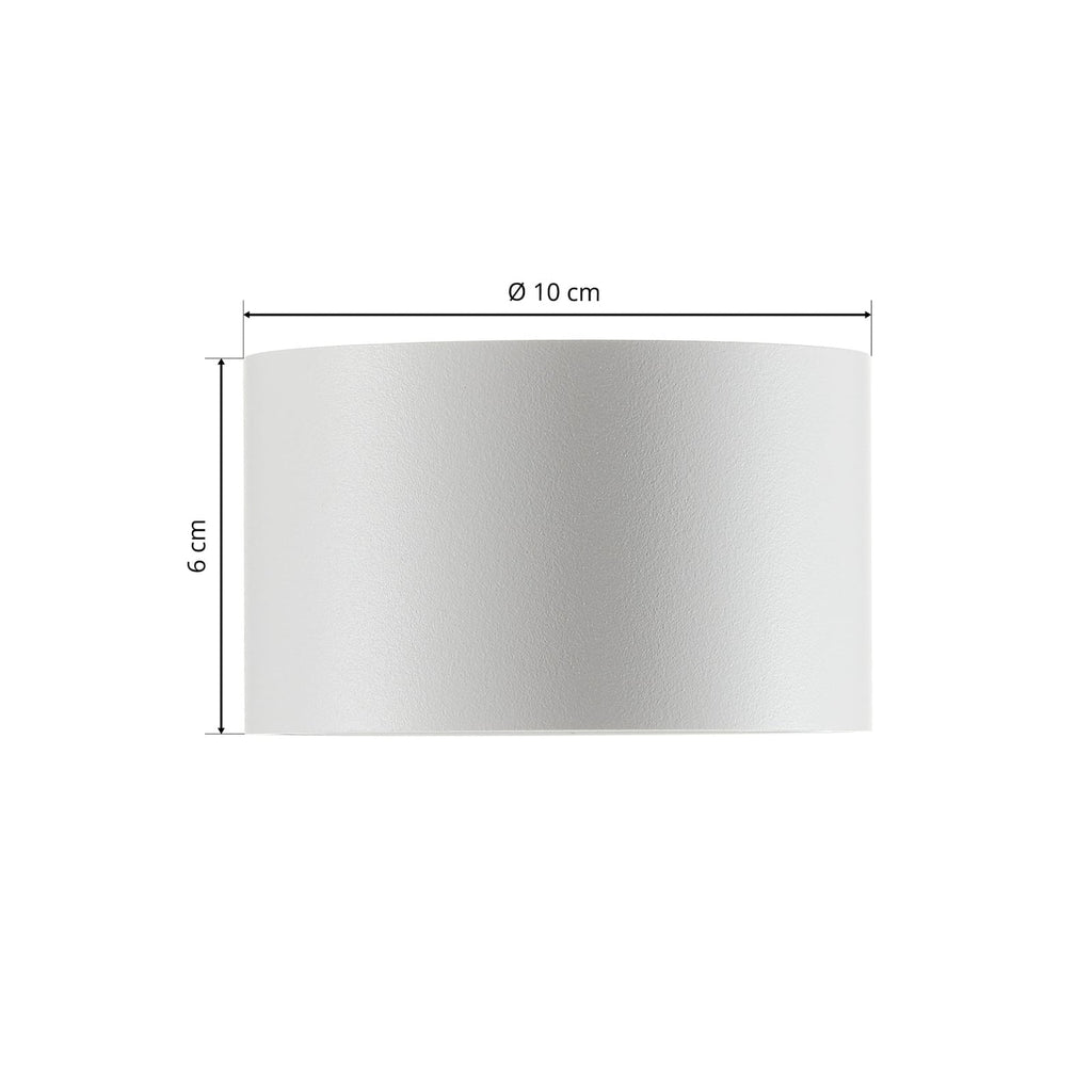 LED taklampe Fallon dimbar hvit Ø10 cm 2700K stemningsbilde