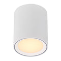 LED taklampe Fallon hvit dimbar forfra