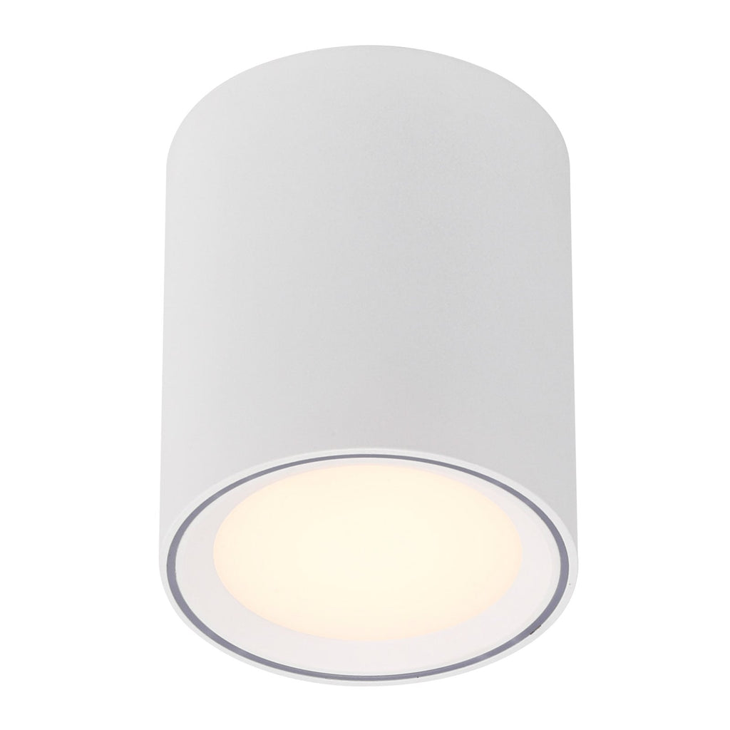 LED taklampe Fallon hvit dimbar detalj