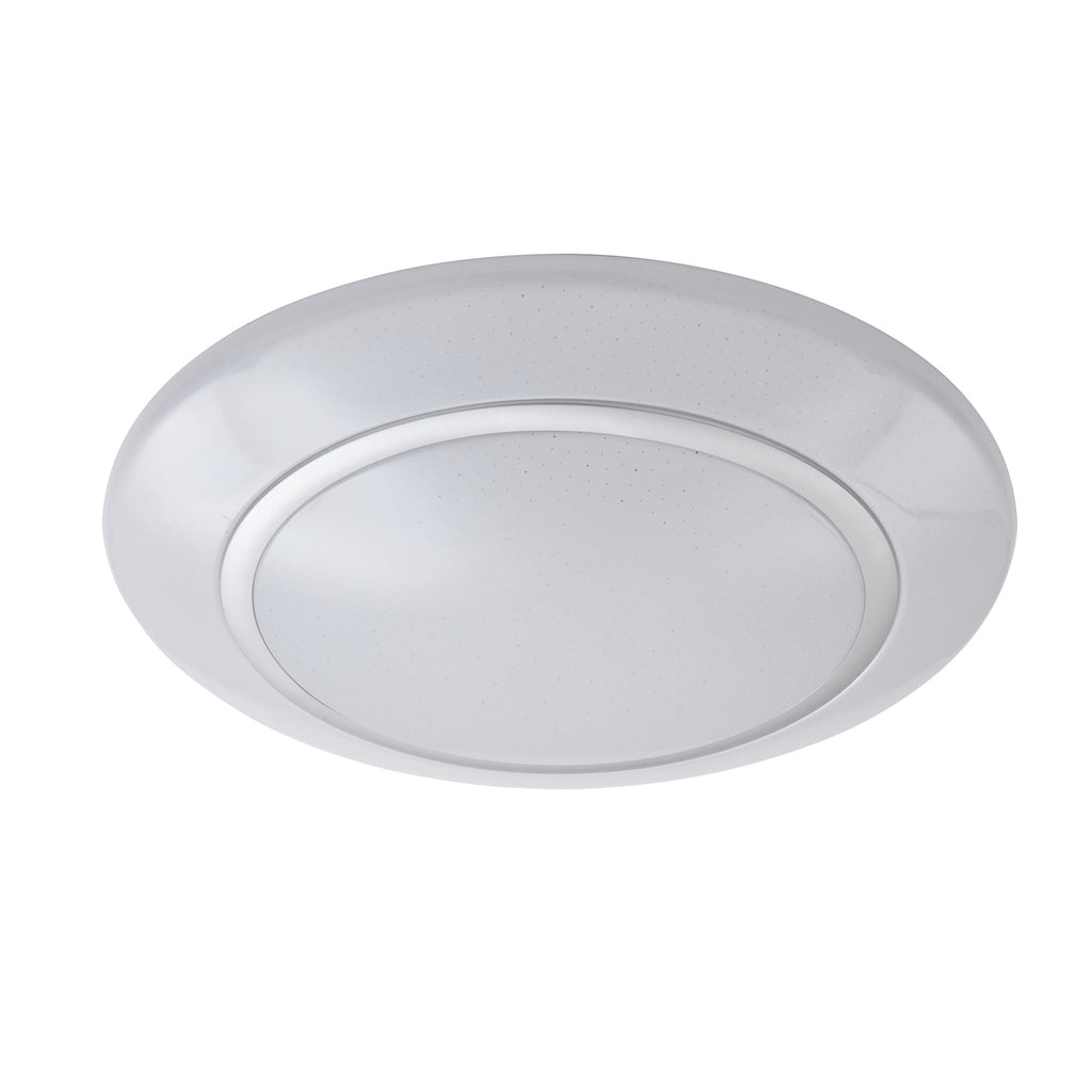 Detalj av LED taklampe Felecina dimbar RGBW Ø50,5 cm