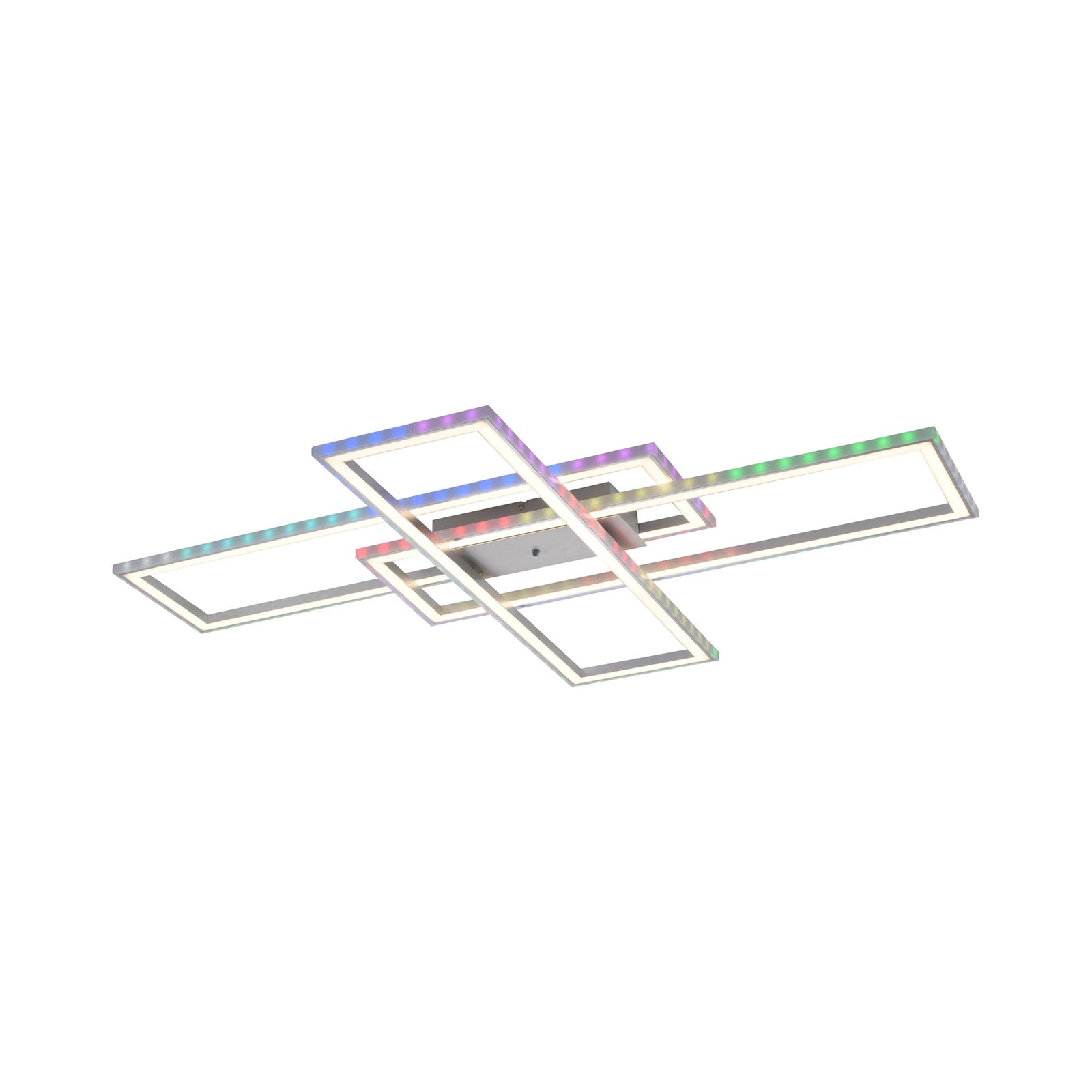 LED taklampe Felix60 dimbar CCT RGB 105x71 cm forfra