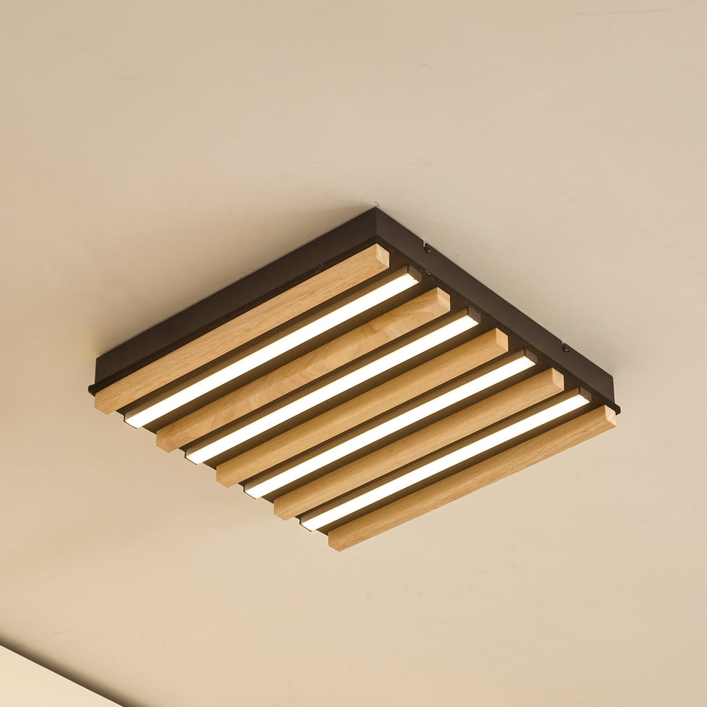 LED taklampe Firka tre og hvit forfra