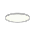 LED taklampe Flady stål Ø40 cm dimbar direkte/indirekte forfra