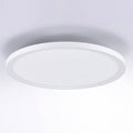 LED taklampe Flat rund Ø40 cm hvit CCT dimbar med fjernkontroll - JUST LIGHT forfra