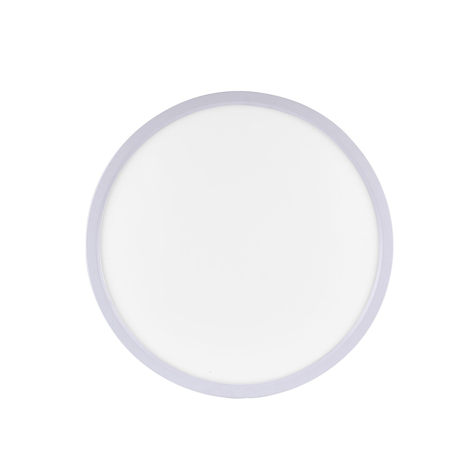 LED taklampe Flat rund Ø40 cm hvit CCT dimbar med fjernkontroll - JUST LIGHT fjernkontroll