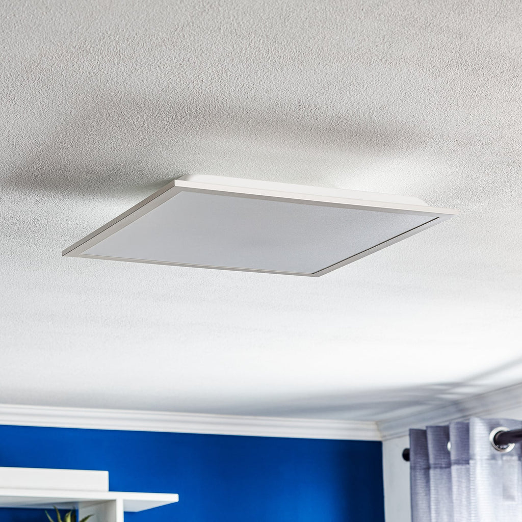 LED taklampe Fleet med bevegelsessensor hvit bakside