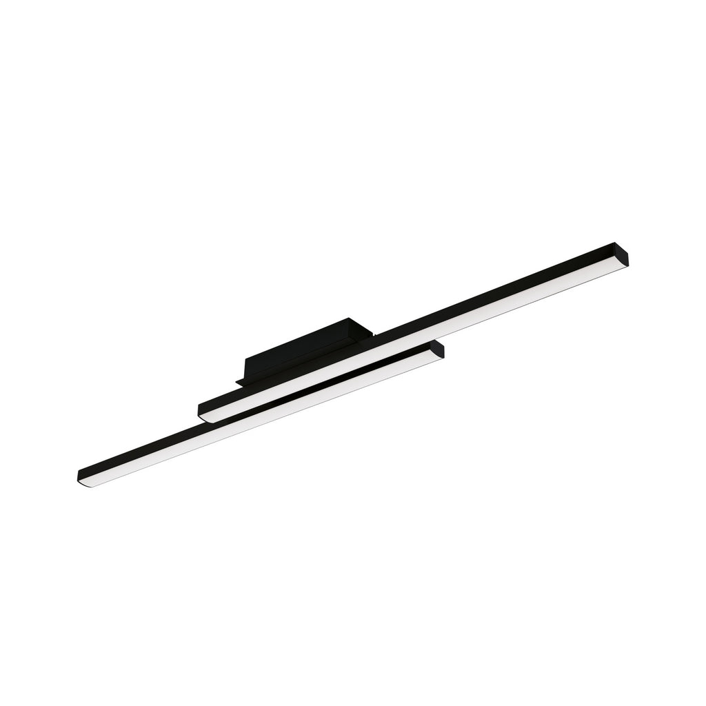 LED taklampe Fraioli-Z smart dimbar RGB 105 cm svart montert