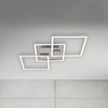 LED taklampe Frame dimbar krom-aluminium forfra