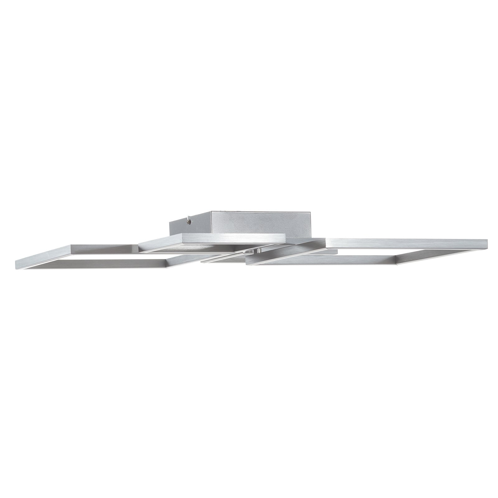 LED taklampe Frame krom/sølv dimbar montert i rom