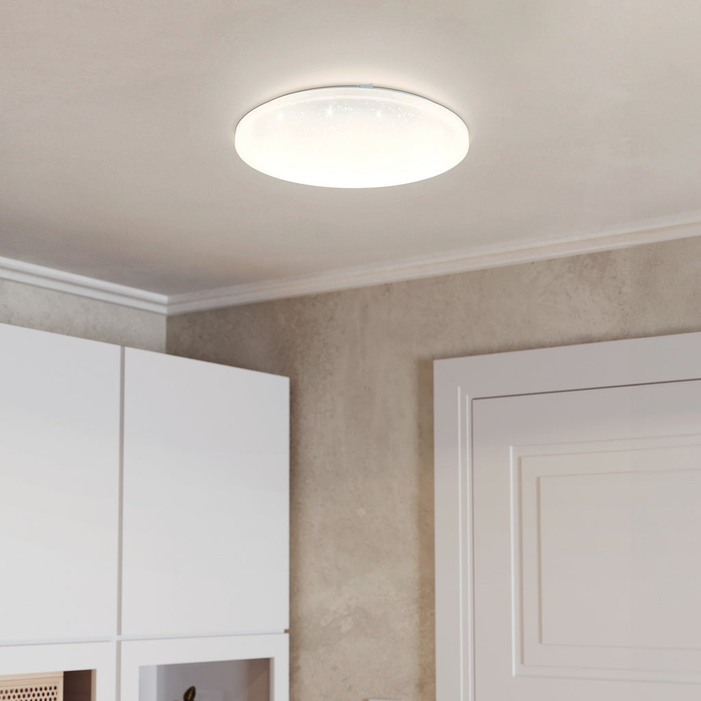 LED taklampe Frania-S hvit Ø43 cm bakside