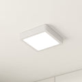 LED taklampe Fueva 5 hvit 16x16 cm 11W IP44 forfra