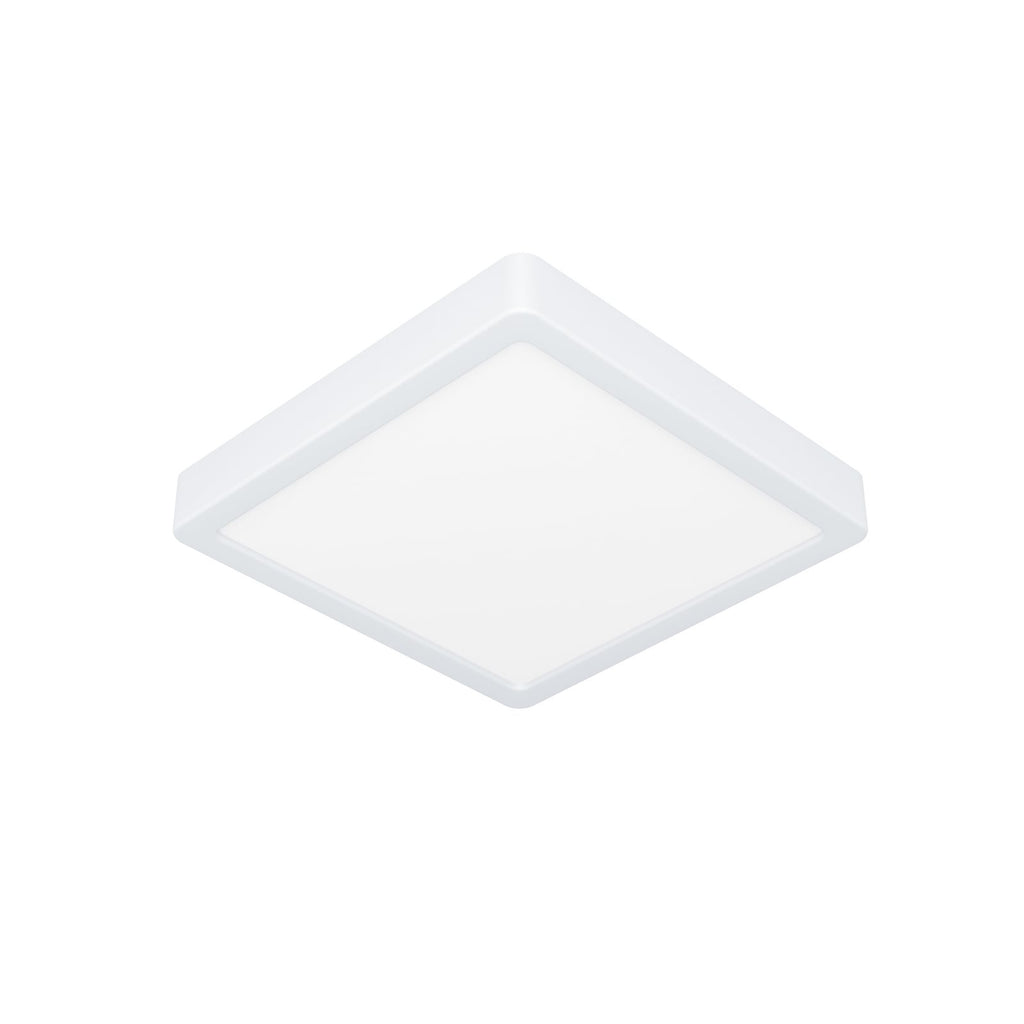 LED taklampe Fueva 5 hvit 21x21 cm 3000K IP44 montert i tak
