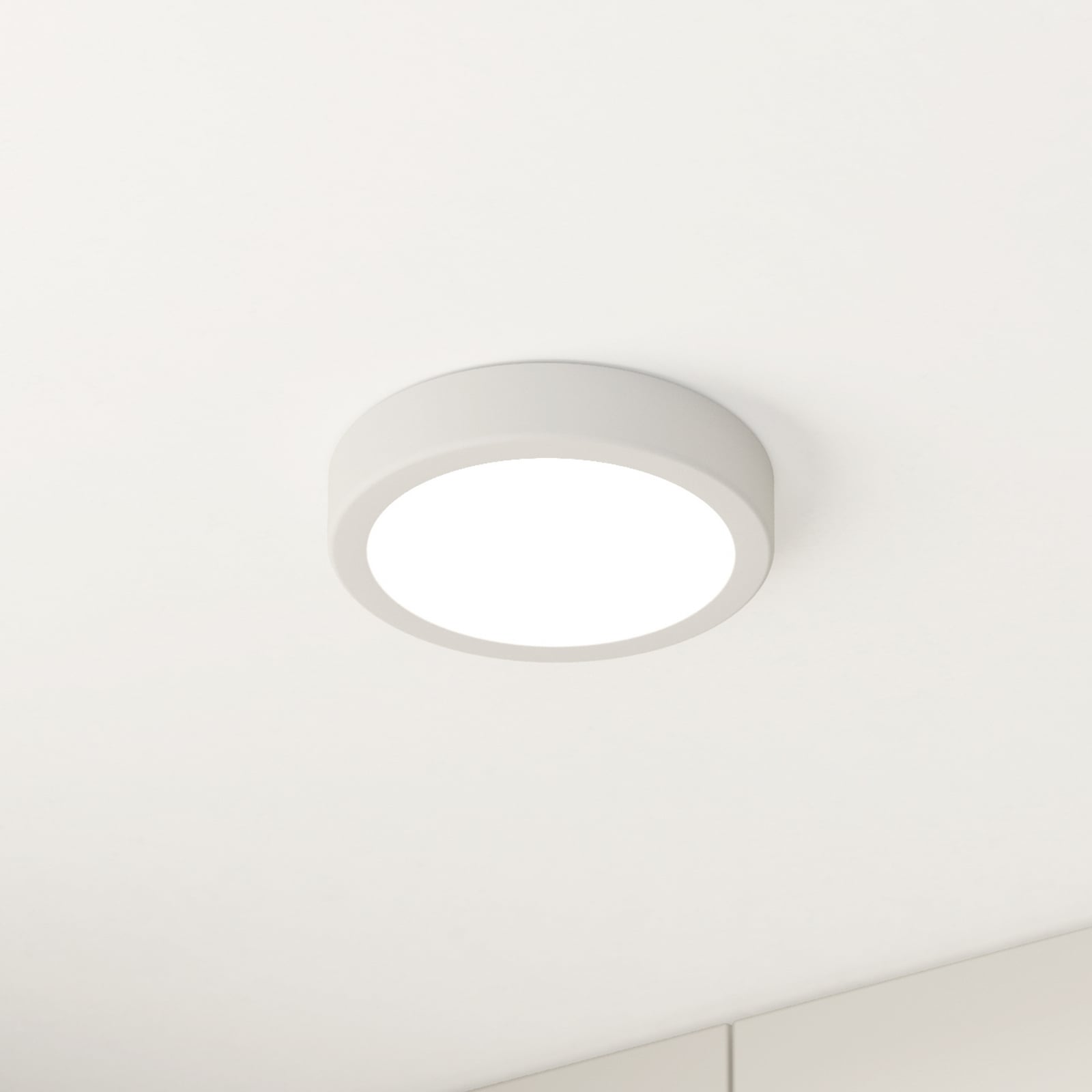 LED taklampe Fueva 5 hvit Ø16 cm IP44 11W 3000K forfra