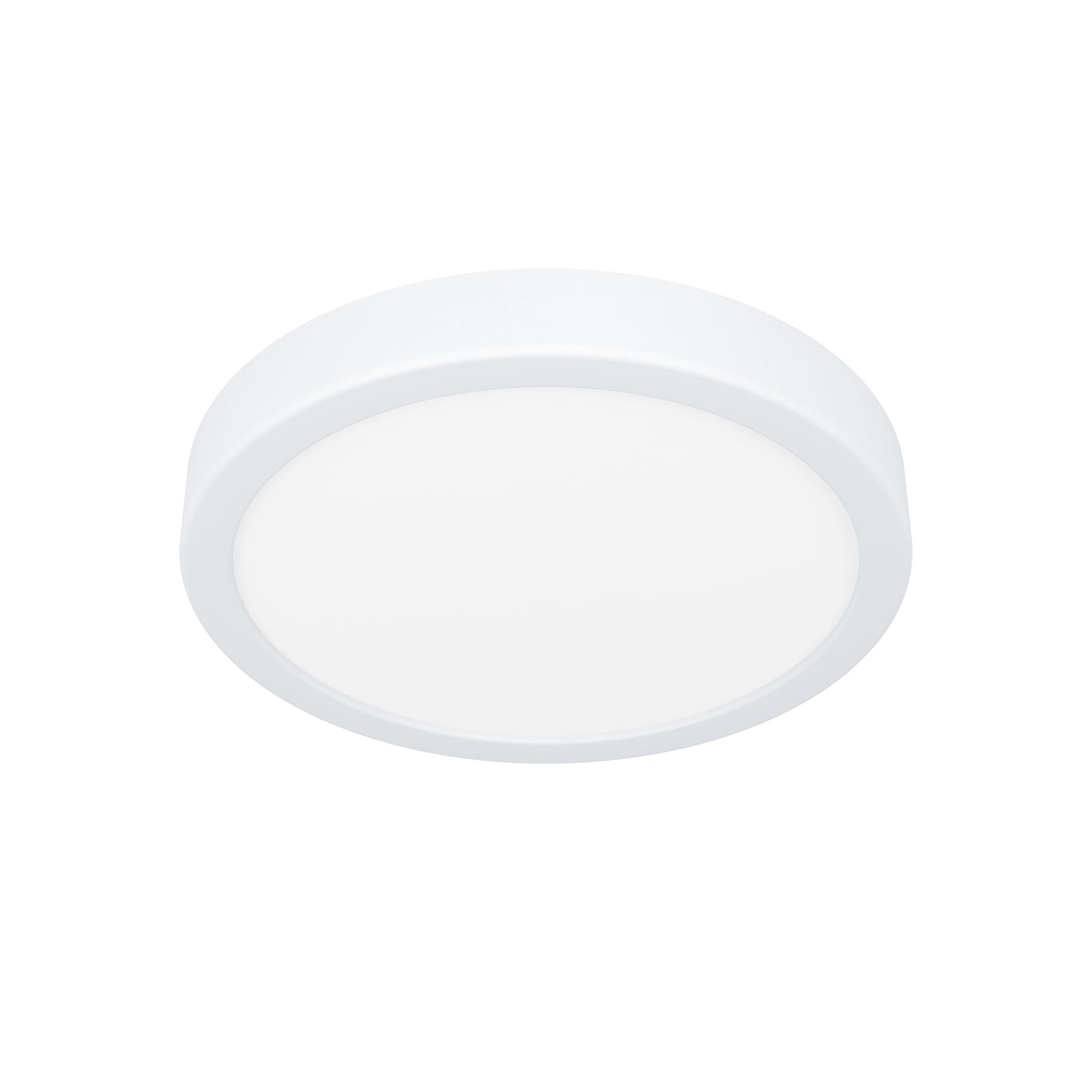 LED taklampe Fueva 5 hvit montert i tak