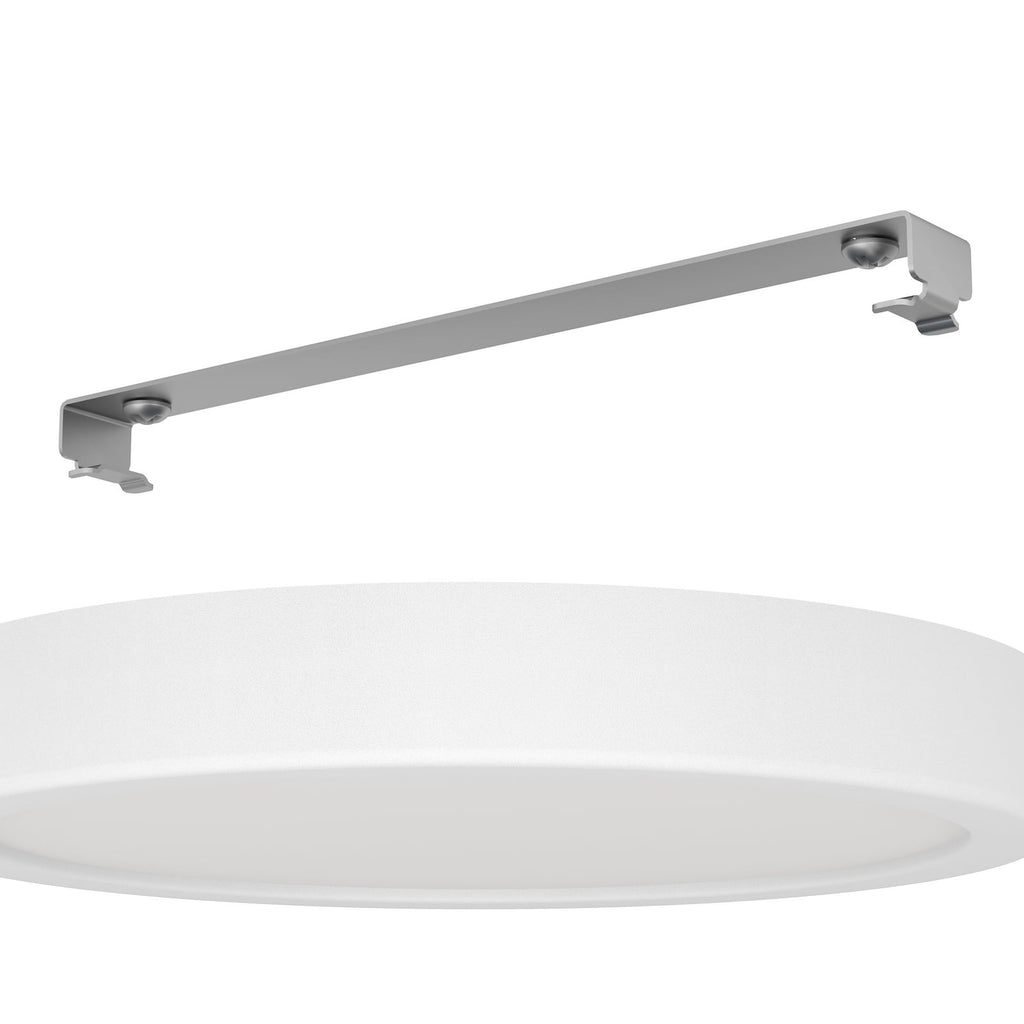 Nærbilde av LED taklampe Fueva 5 hvit Ø21 cm