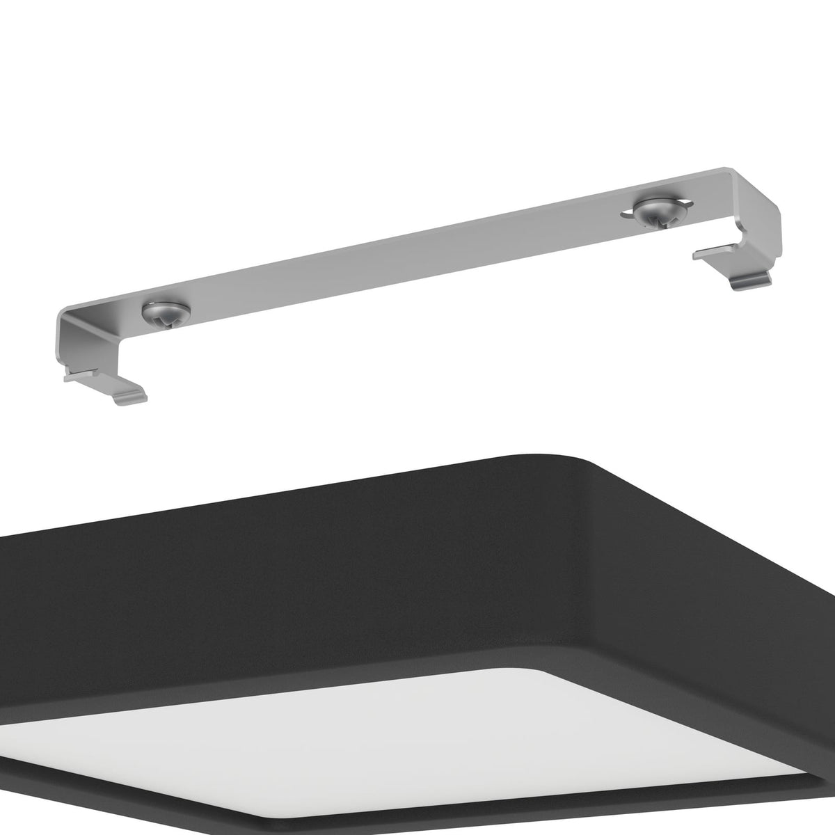 LED taklampe Fueva 5 svart nærbilde