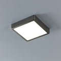 LED taklampe Fueva-Z smart Zigbee matt nikkel forfra