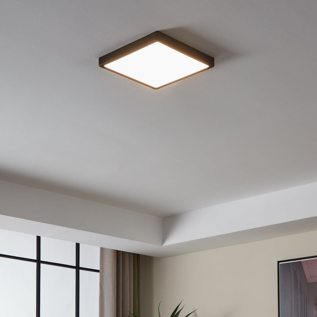 LED taklampe Fueva-Z smart Zigbee svart bakside