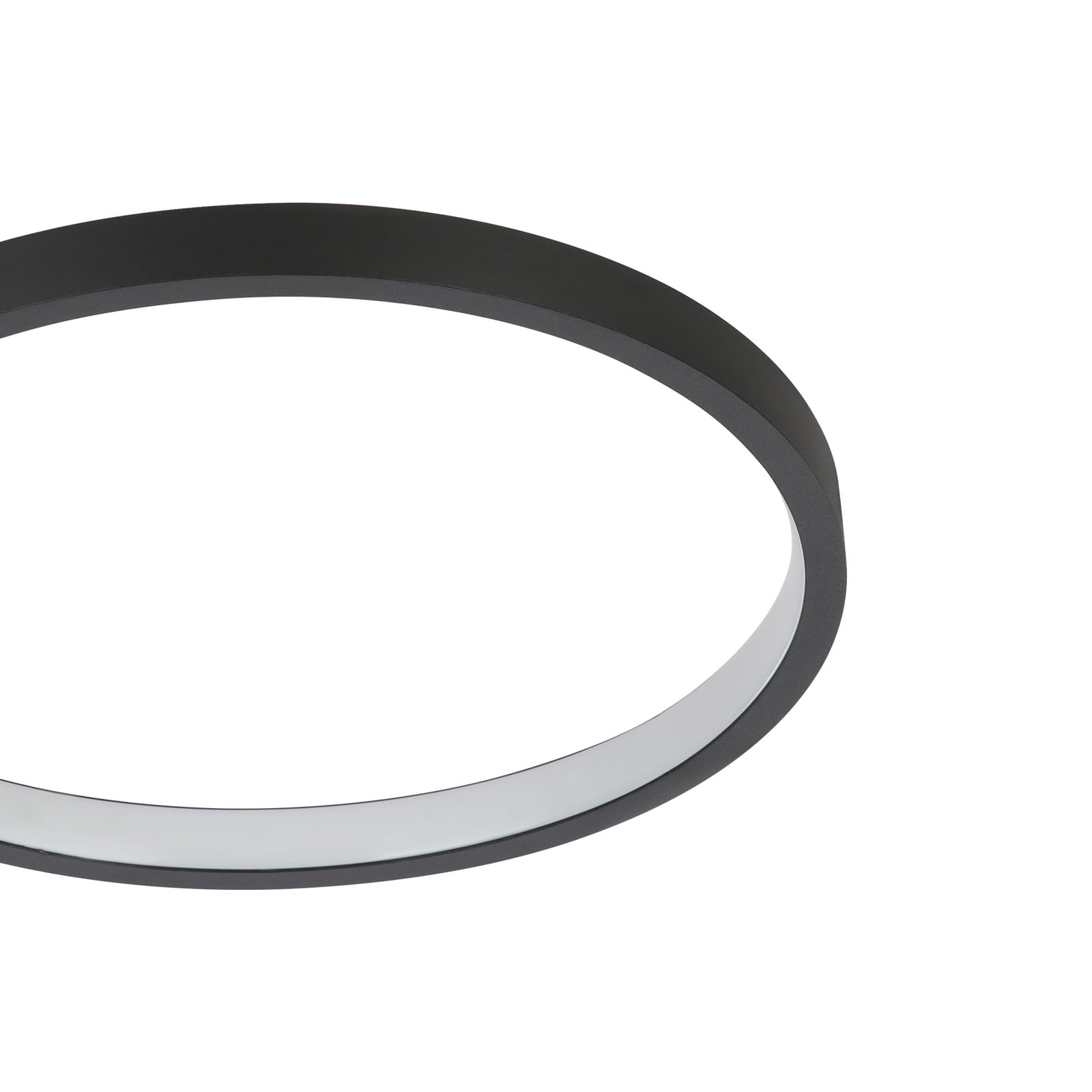 LED taklampe Gafares svart aluminium 41 cm lysmodus dagslys