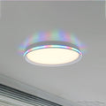 LED taklampe Galactica RGB/CCT dimbar Ø45 cm med fjernkontroll forfra