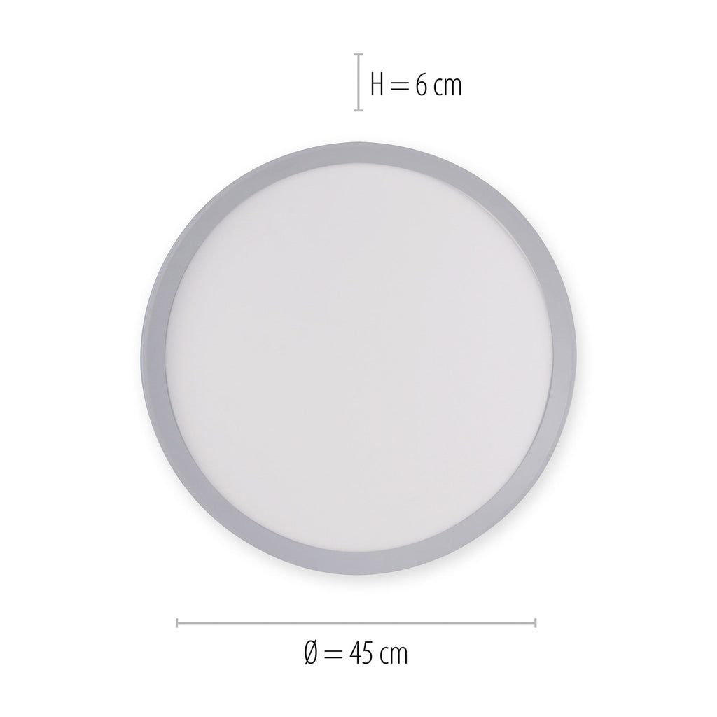 LED taklampe Galactica RGB/CCT dimbar Ø45 cm med fjernkontroll fjernkontroll