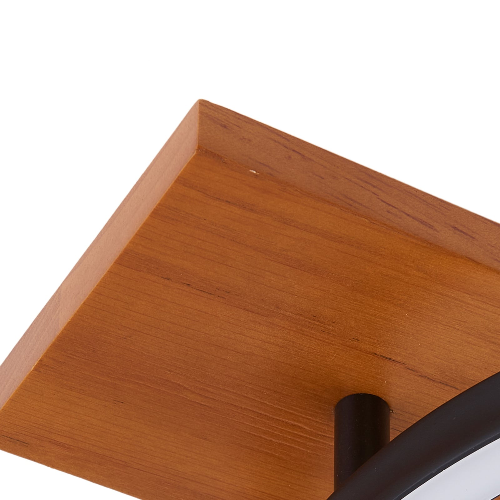 LED taklampe Galad 2-lys tre/svart dimbar 75 cm sideprofil