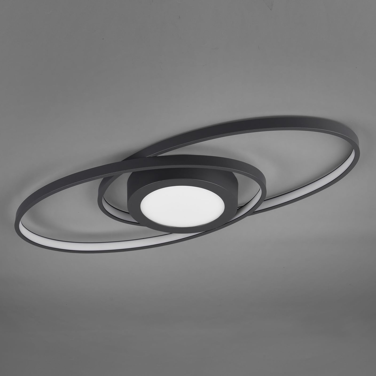 LED taklampe Galaxy dimbar antrasitt bakside