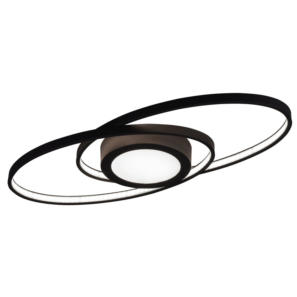 Detalj av LED taklampe Galaxy dimbar antrasitt