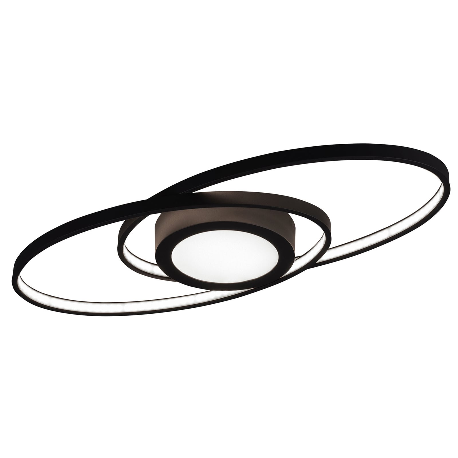 Detalj av LED taklampe Galaxy dimbar antrasitt