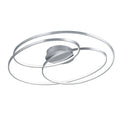 LED taklampe Gale dimbar matt nikkel 80 cm 50W forfra