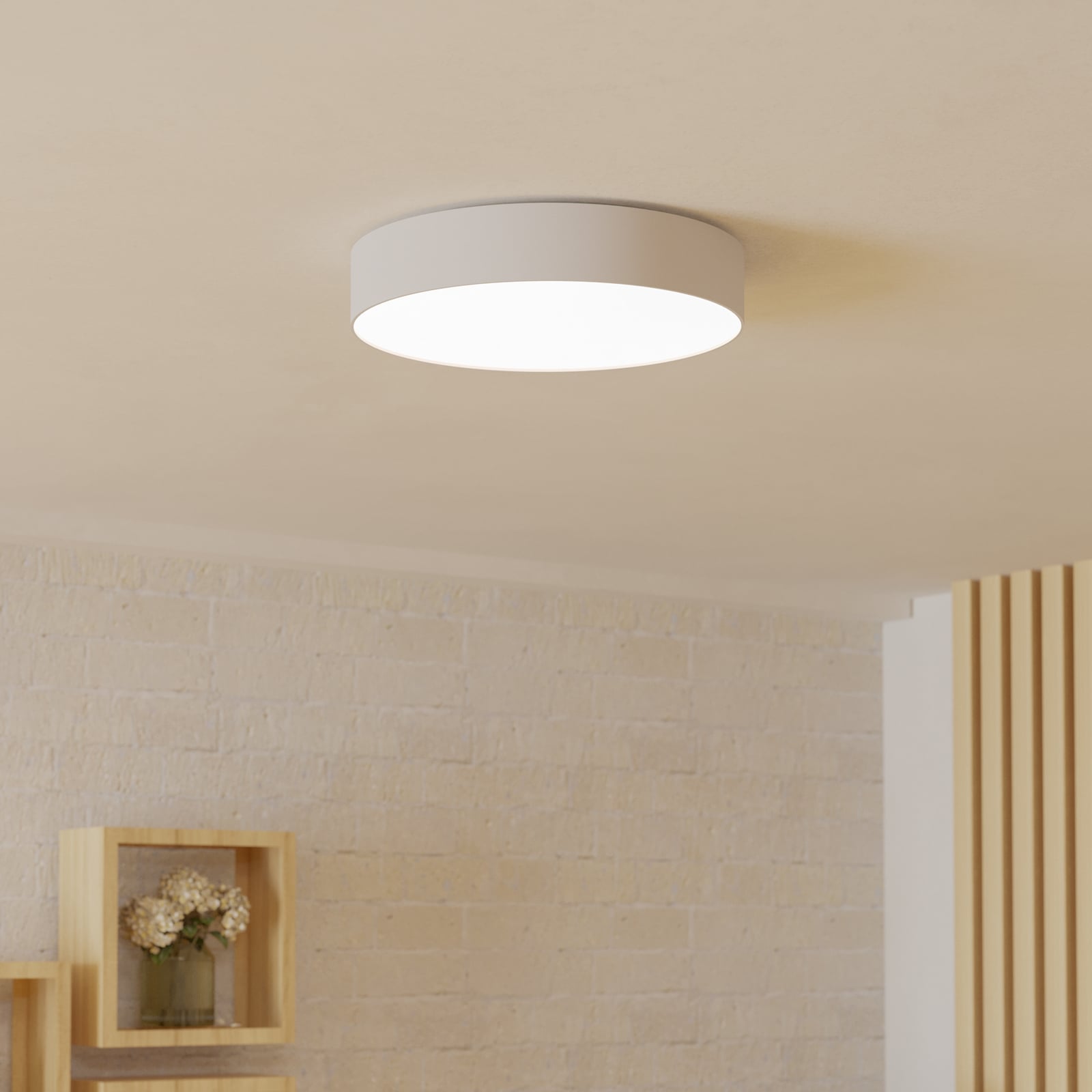 LED taklampe Gallizzi-Z dimbar CCT+RGB bakside detalj