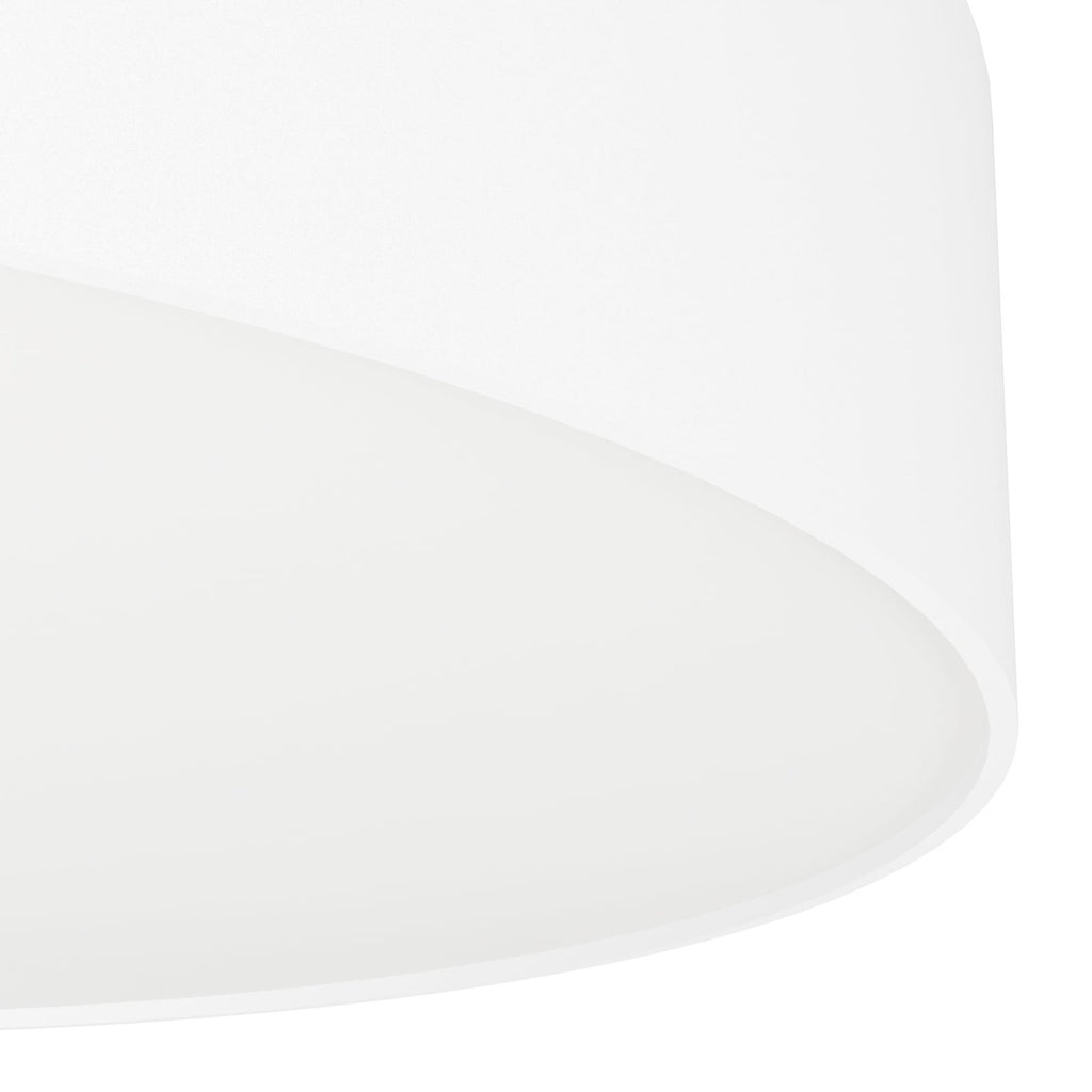 Detalj av LED taklampe Gallizzi-Z dimbar CCT+RGB Ø39 cm hvit