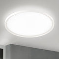LED taklampe GAMMA Ø60 cm hvit CCT dimbar med fjernkontroll forfra