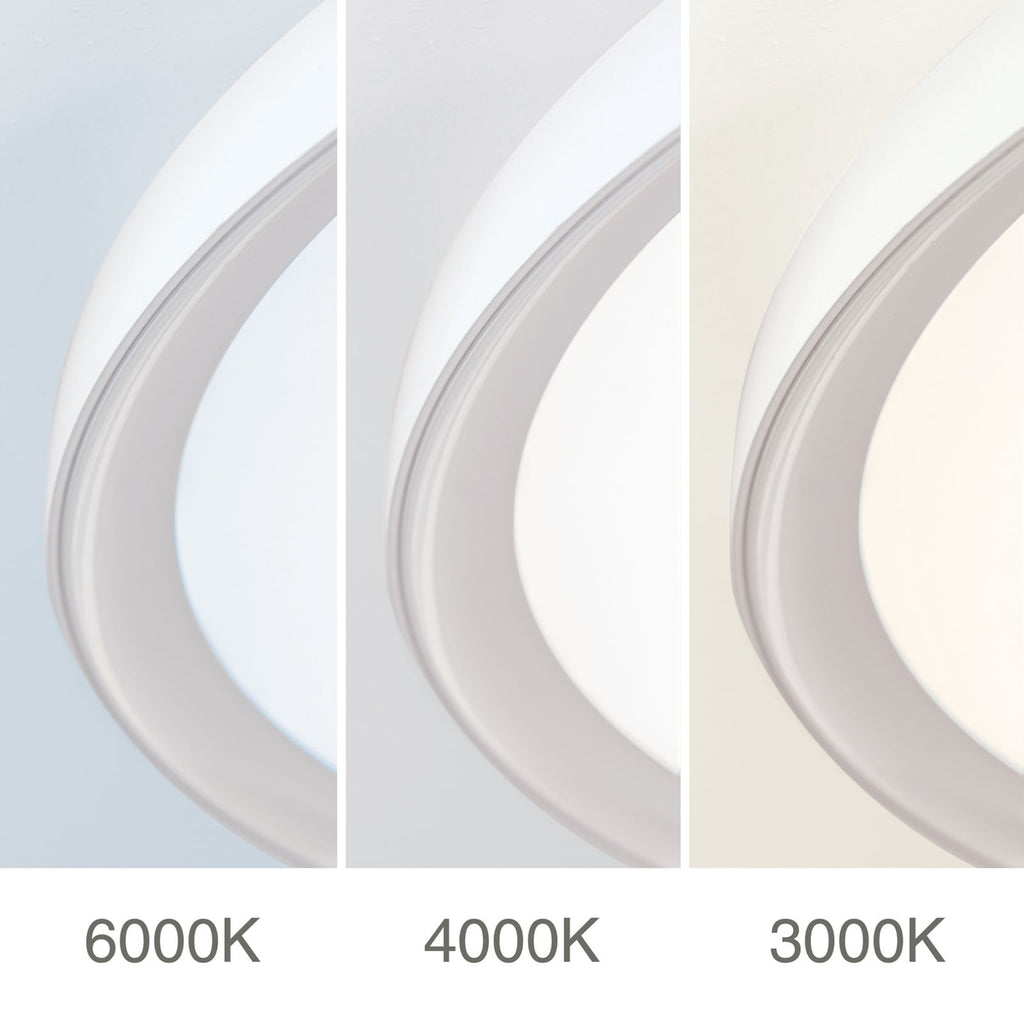 LED taklampe GAMMA dimbar hvit Ø40 cm CCT fjernkontroll fjernkontroll