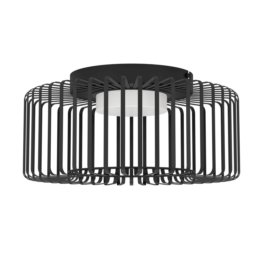 LED taklampe Ginestrone-Z smart svart nærbilde metall