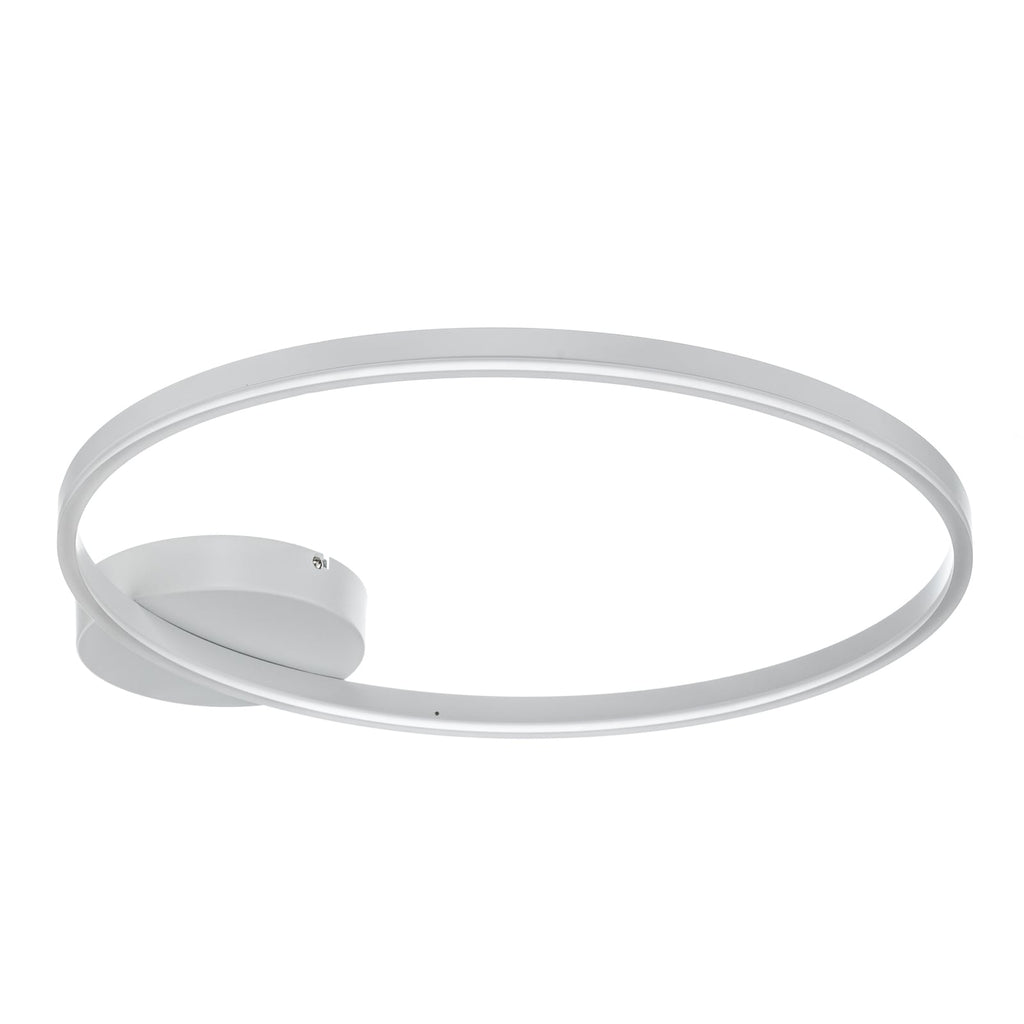 LED taklampe Giotto dimbar hvit Ø60 cm 36W varmhvit montert i tak
