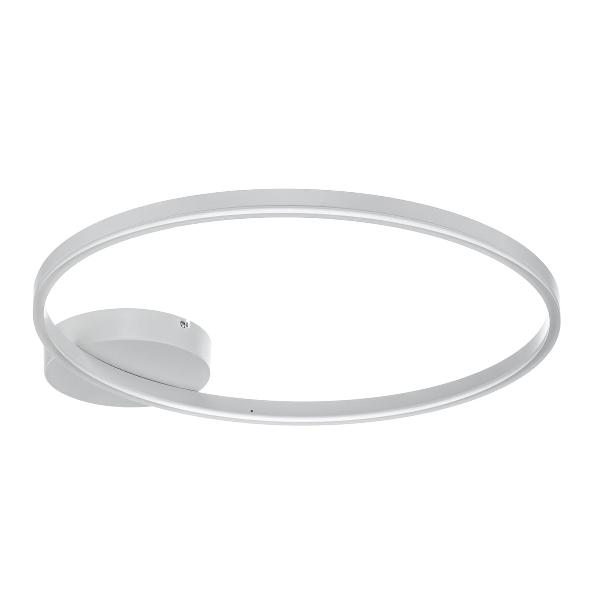 LED taklampe Giotto dimbar hvit Ø60 cm 36W varmhvit montert i tak