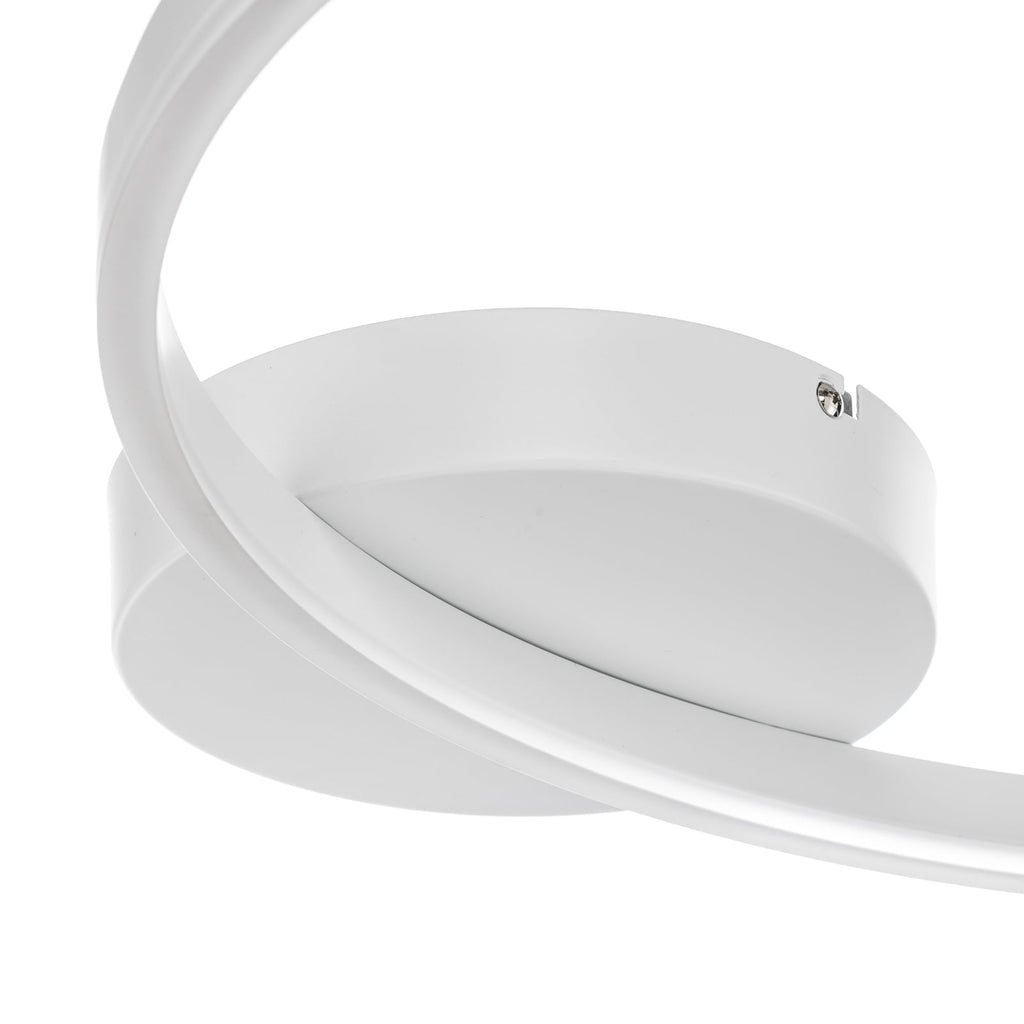 Nærbilde av LED taklampe Giotto dimbar hvit Ø60 cm 36W varmhvit
