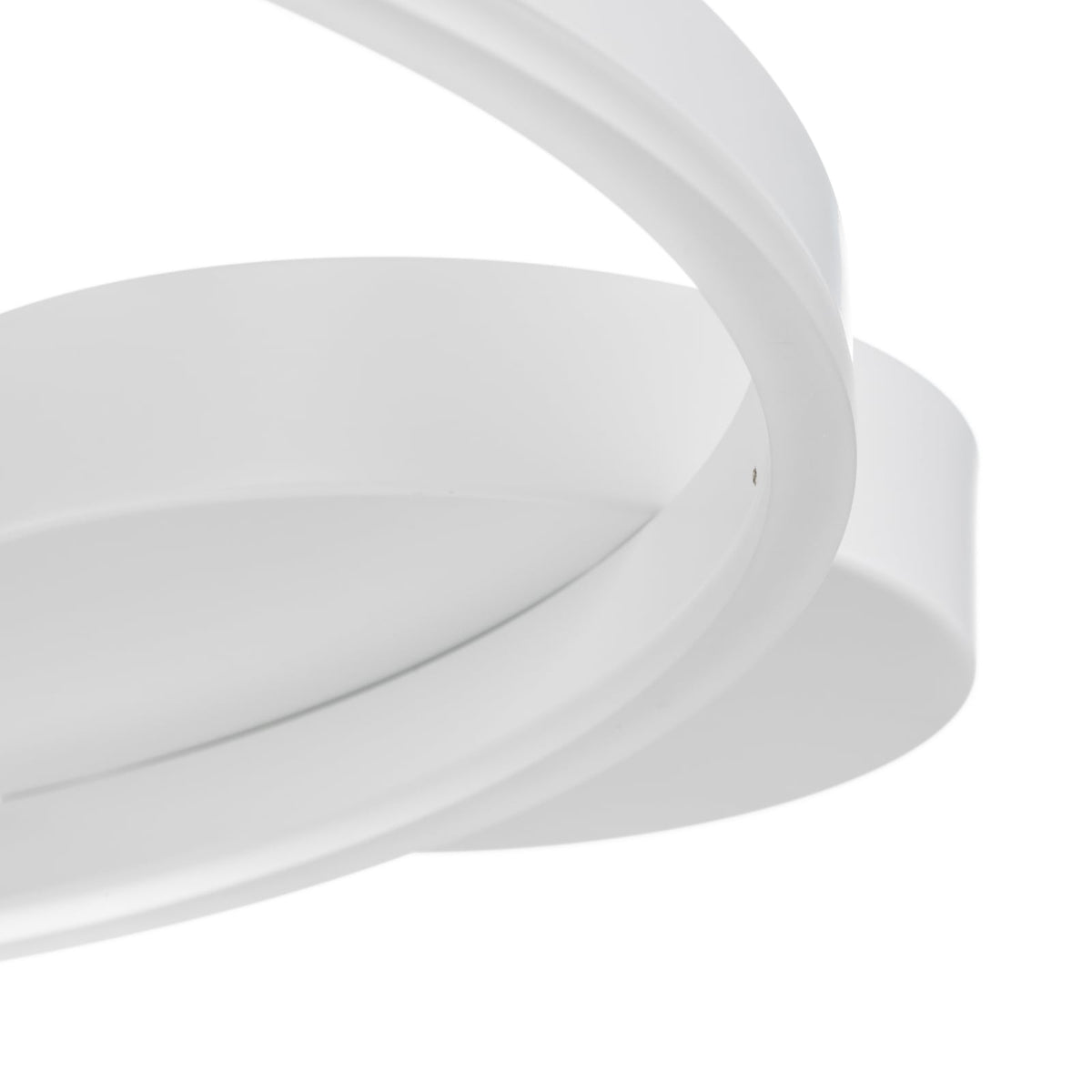 LED taklampe Giotto dimbar hvit Ø60 cm 36W varmhvit med lys på
