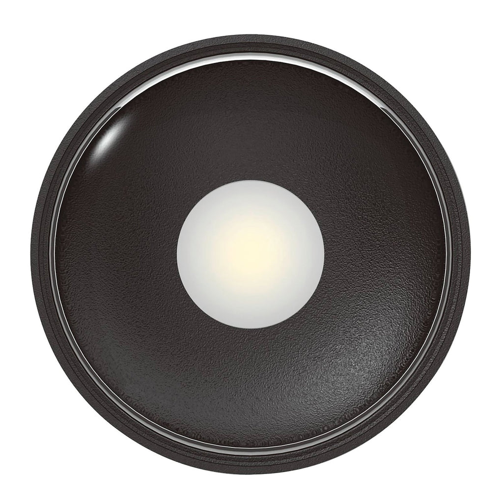 LED taklampe Girona antrasitt Ø10,7 cm IP65 bakside