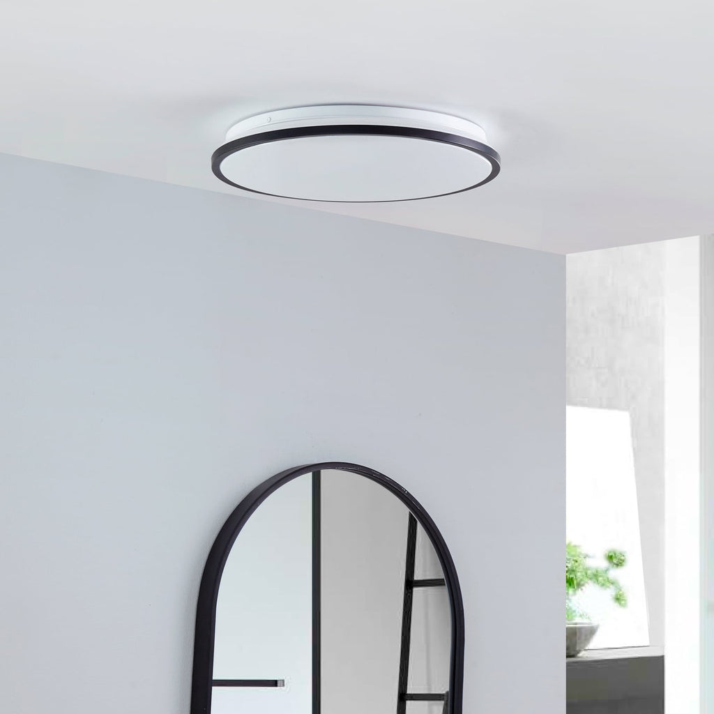 LED taklampe Glane med stjerneeffekt bakside