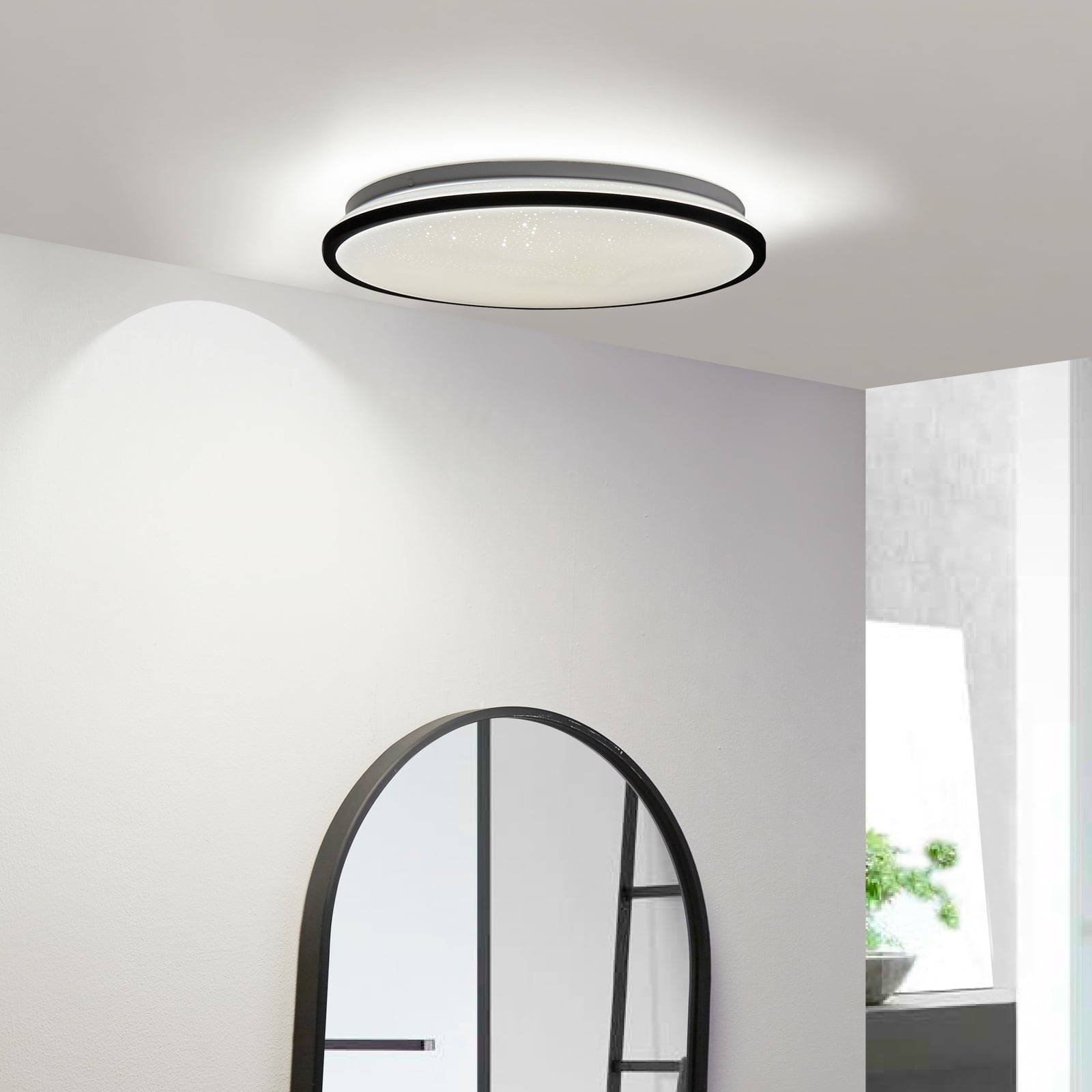 LED taklampe Glane med stjerneeffekt forfra