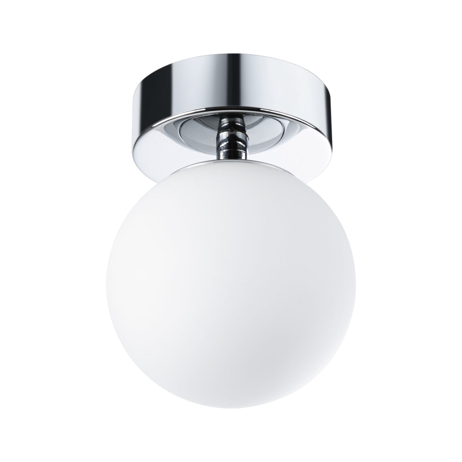 LED taklampe Gove krom/hvit Ø12 cm 5W IP44 Paulmann bakside