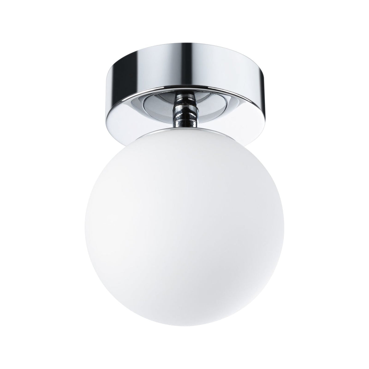 LED taklampe Gove krom/hvit Ø12 cm 5W IP44 Paulmann bakside