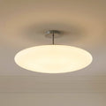 LED taklampe Gunda dimbar opalglass hvit front
