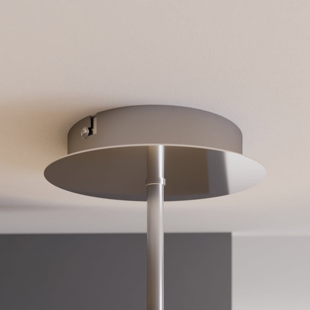 LED taklampe Gunda dimbar opalglass hvit lysfordeling