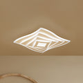 LED taklampe HERO sand 40x40 cm CCT RGB fjernkontroll forfra