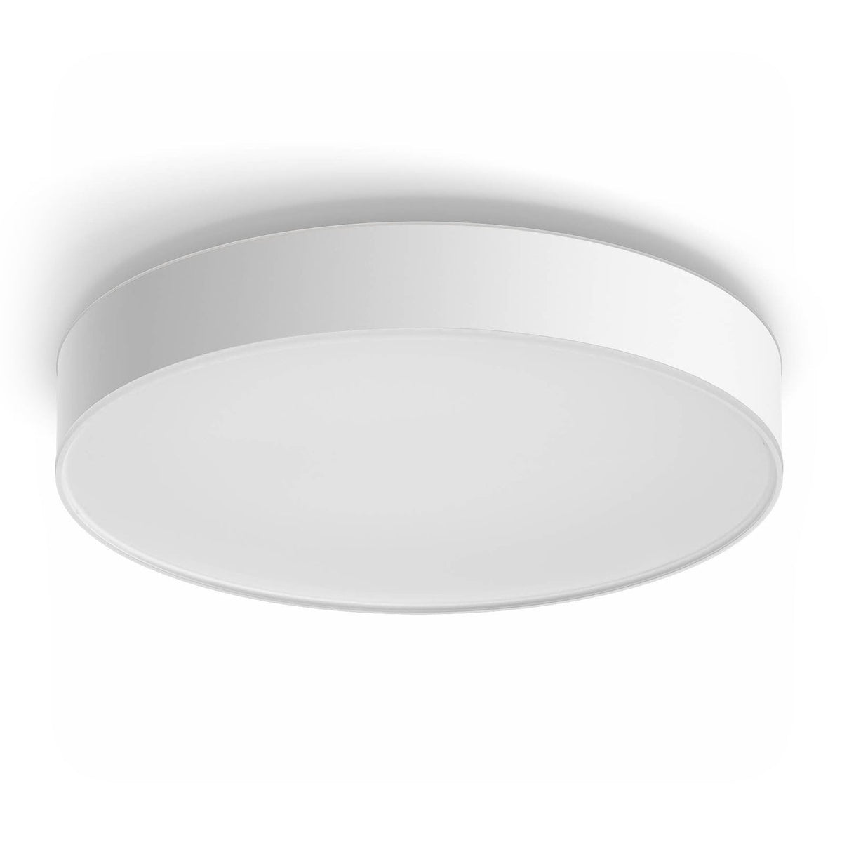 LED taklampe Hue Enrave dimbar CCT Ø42,5 cm hvit nærbilde